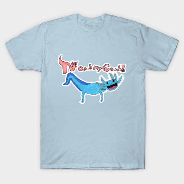 Noah My Gosh - Axolotl T-Shirt by SD